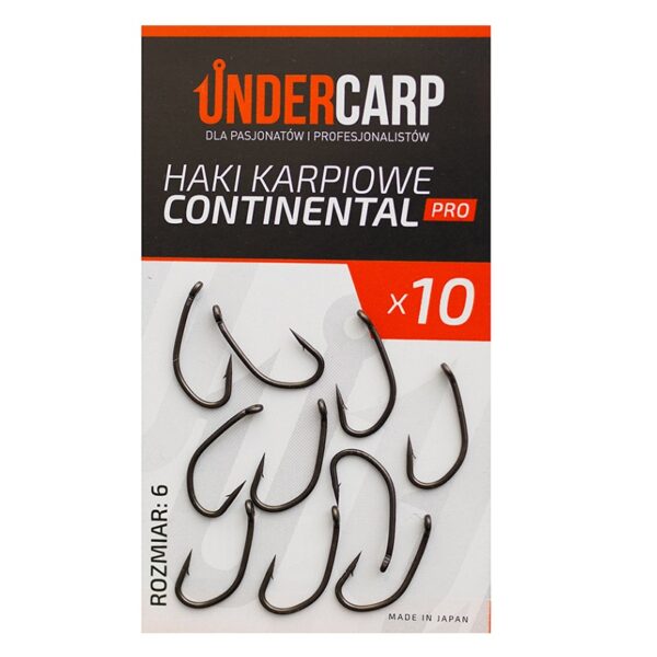 UNDERCARP Haki Karpiowe Continental 6 PRO