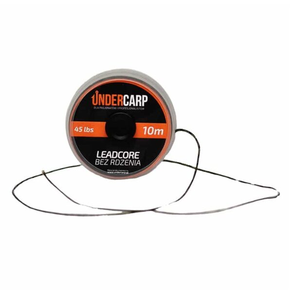 UNDERCARP Leadcore bez rdzenia 10m 45lbs zielony