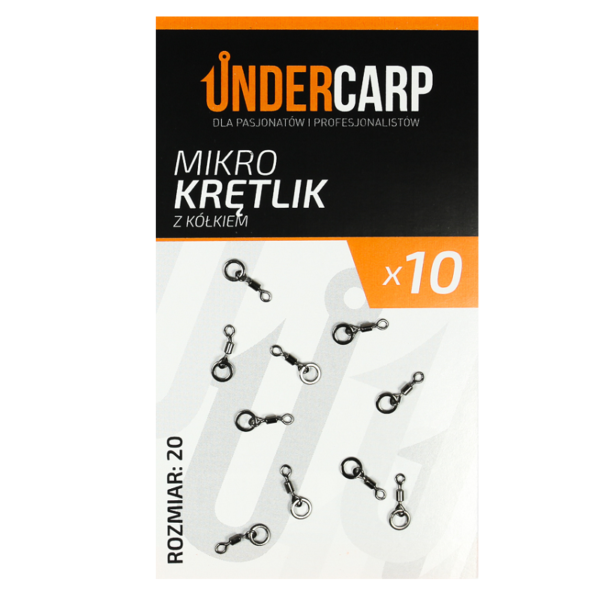 UNDERCARP Mikro krętlik karpiowy z kółkiem