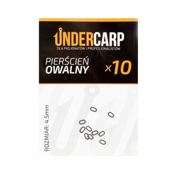 UNDERCARP Pierścień owalny 4,5mm UNDERCARP Pierścień owalny 4,5mm