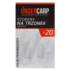 UNDERCARP Stopery na trzonek haczyka przezroczyste