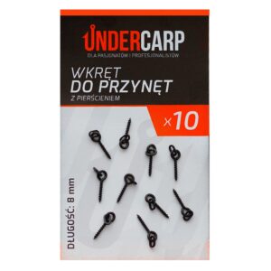 UNDERCARP Wkręt do przynęt z pierścieniem 8mm
