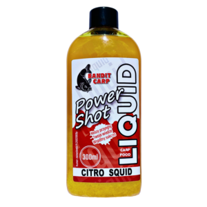 Bandit Carp Liquid Power Shot 300ml Citro Squid