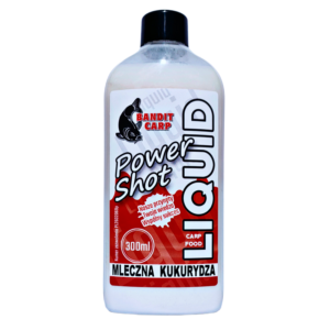 Bandit Carp Liquid Power Shot 300ml Mleczna Kukurydza