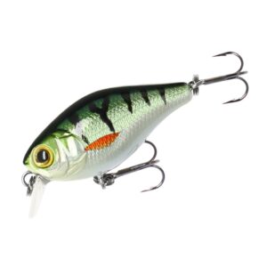 MIKADO Wobler Fishunter Bold Head pływający- 4cm - 3.5g - Natural Perch