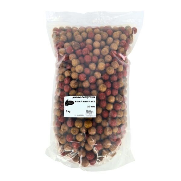 BANDIT CARP Kulki zanętowe Fish Fruit mix 5kg BANDIT CARP Kulki zanętowe Fish Fruit mix 5kg