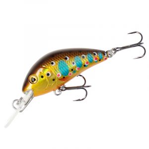 MIKADO Wobler Fishunter Cavalier pływający - 4cm - 3.6g - Brown Trout