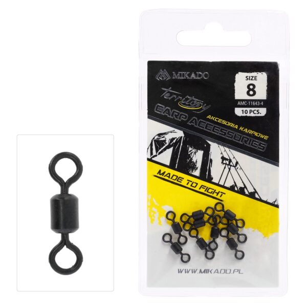 MIKADO Krętlik karpiowy rozm. 8 op. 10 szt.