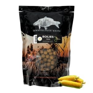 WRATISLAVIA BAITS kulki zanętowe Natural Kukurydza 1kg 15mm