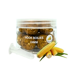 WRATISLAVIA BAITS Kulki przynętowe z dopalaczem Kukurydza 24mm