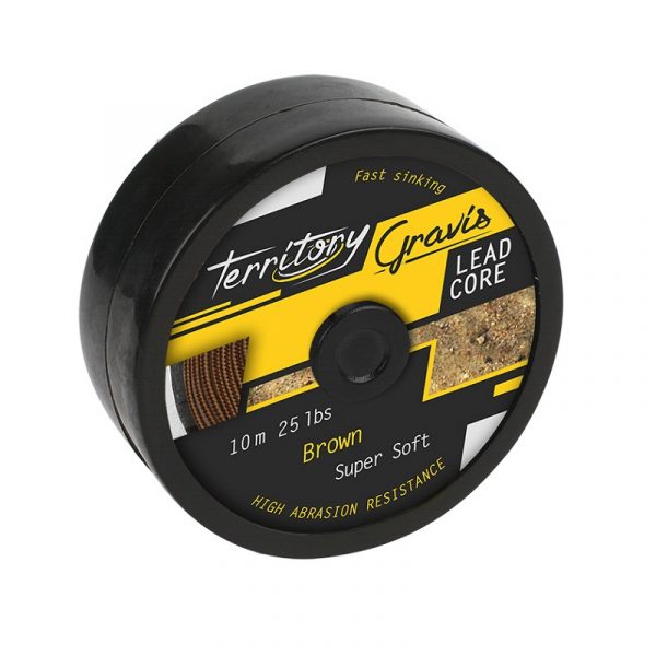 MIKADO Przypon Gravis Leadcore 10m brązowy