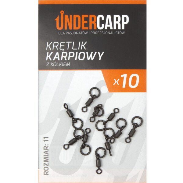 UNDERCARP Krętlik karpiowy z kółkiem rozm. 11