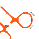 Delphin szczypce zakrzywione