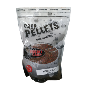 Bandit Carp Pellet Fish Fruit Method 1kg