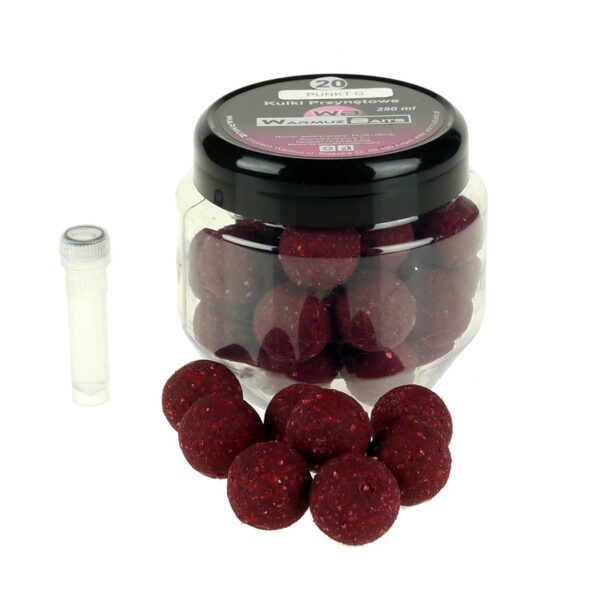 Warmuz Baits kulki haczykowe Punkt G 20mm z dopalaczem Warmuz Baits kulki haczykowe Punkt G 20mm z dopalaczem