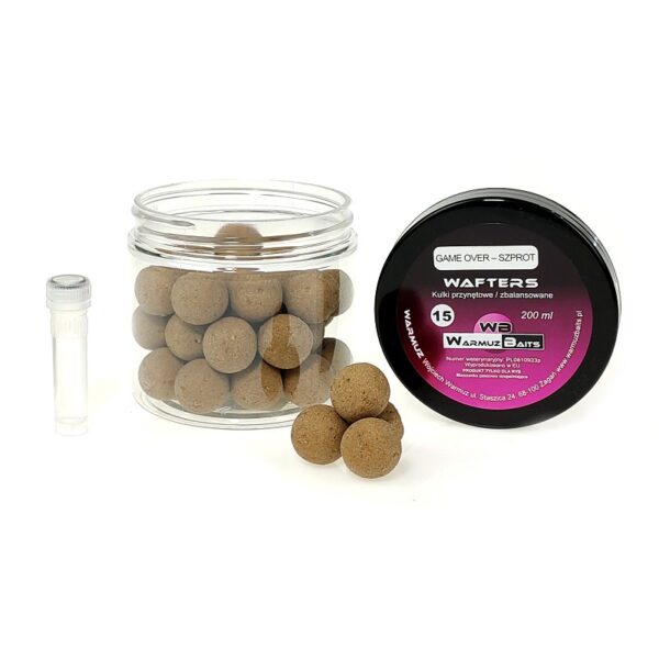 Warmuz Baits kulki wafters 15mm Game Over z dopalaczem