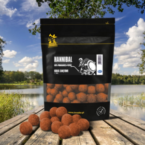 Kulki zanętowe Invader Hannibal Kryl Pomarańcza Pieprz 800g