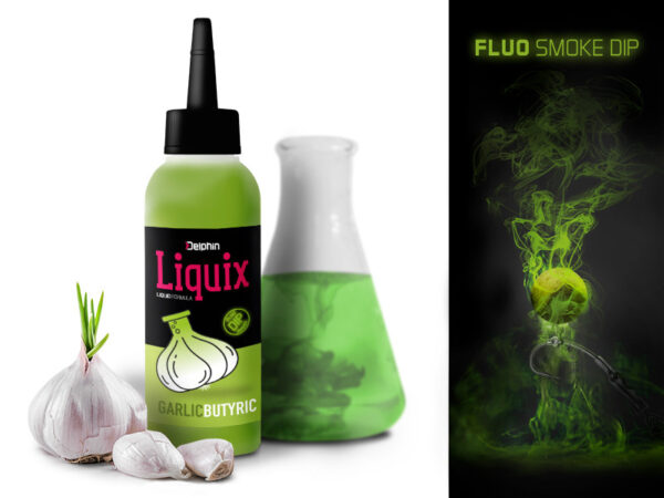 Delphin Fluo Smoke Dip LiquiX Czosnek Masło