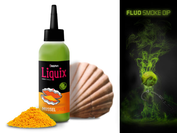 Delphin Fluo Smoke Dip LiquiX Małże Przyprawy