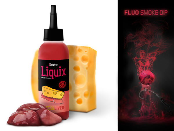 Delphin Fluo Smoke Dip LiquiX Ser Wątroba