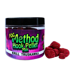 Bandit Carp Method Hook Pellet Mix Fog Kryl Truskawka