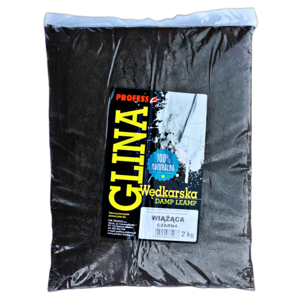 Profess Glina Wędkarska Wiążąca Czarna 2 kg