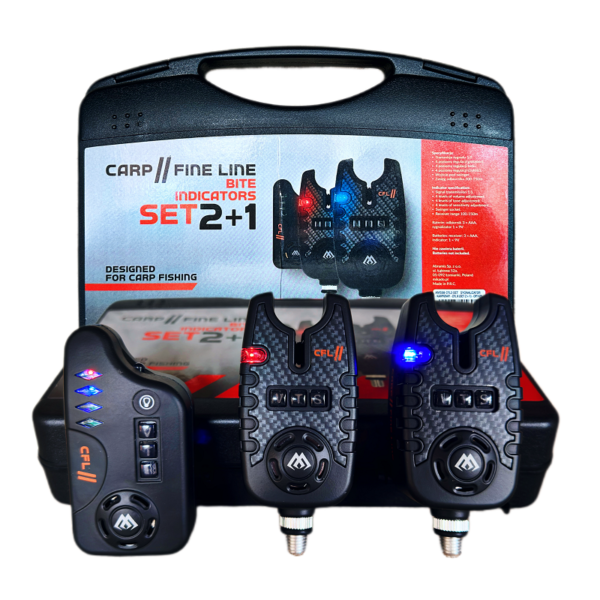 MIKADO Sygnalizatory brań karpiowy CFL II 2+1