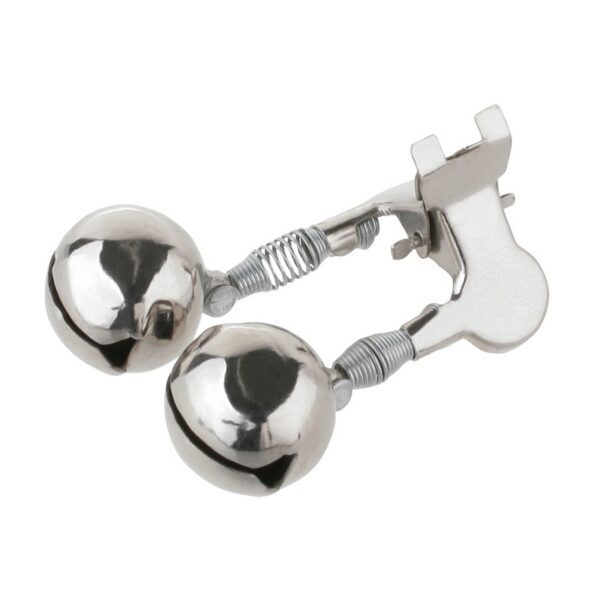 MIKADO Dzwonek podwójny mocowanie żabka 14mm