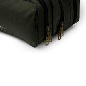 MIKADO Pokrowiec na wędki usztywniany - 3 komorowy - 150cm - zielony