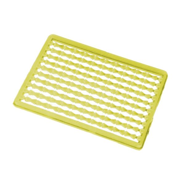 MIKADO Stopery twarde do kulek - fluo żółte - op.2szt.