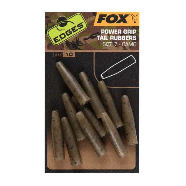 FOX Nasadki do bezpiecznego klipsa Edges™ Camo Power Grip Tail Rubbers