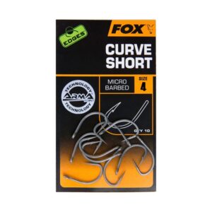 Fox Edges™ Haczyki Curve Shank Short rozm. 4