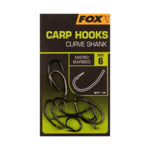 Fox Haczyki Curve Shank Carp Hooks rozm. 6