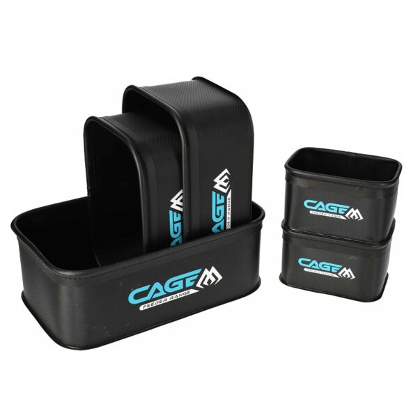 MIKADO Komplet pojemników zanętowych Cage Bait Box EVA 003