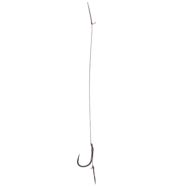 MIKADO Przypony Method Feeder z igłą - hak z zadziorem - plecionka 0.12mm