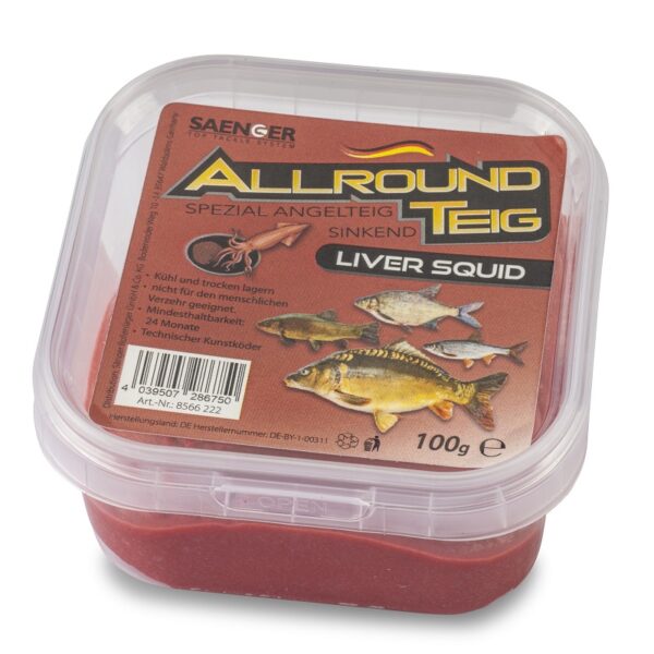 Seanger Ciasto Karpiowe Liver Squid 100g