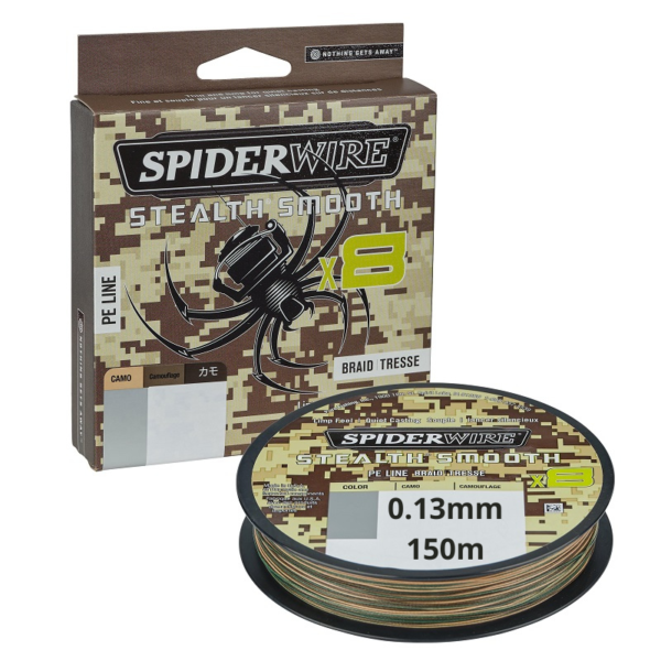 SpiderWire Plecionka Steel Smooth 8 0.13mm Camo