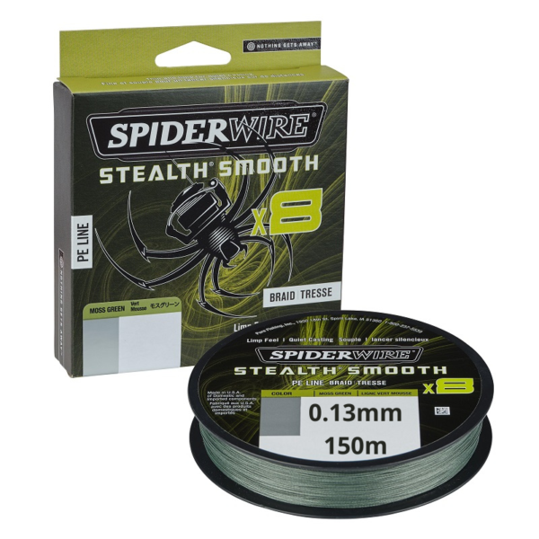 SpiderWire Plecionka Steel Smooth 8 0.13mm Zielona