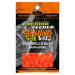 LORPIO Dumbells Hook Baits Sinking 8x10mm 20g Mandarynka