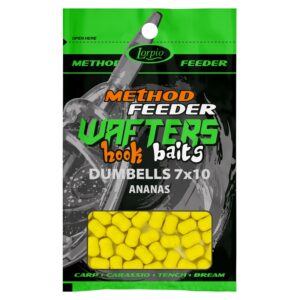 LORPIO Dumbells Wafters Hook Baits 7x10mm 15g Ananas