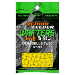 LORPIO Dumbells Wafters Hook Baits 7x10mm 15g Scopex