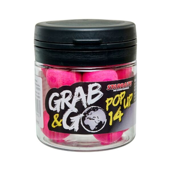 STARBAITS Kulki Pop Up Grab Go Dzem Truskawkowy 14mm