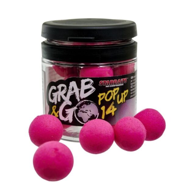 STARBAITS Kulki Pop Up Grab Go Dzem Truskawkowy 14mm