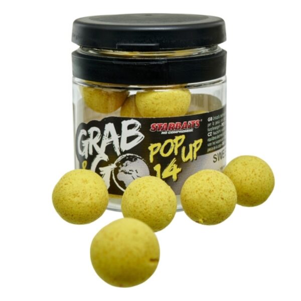 STARBAITS Kulki Pop Up Grab & Go Kukurydza 14mm