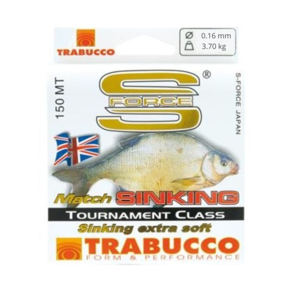 TRABUCCO Żyłka S-Force Match Sinking 0.16mm 150m