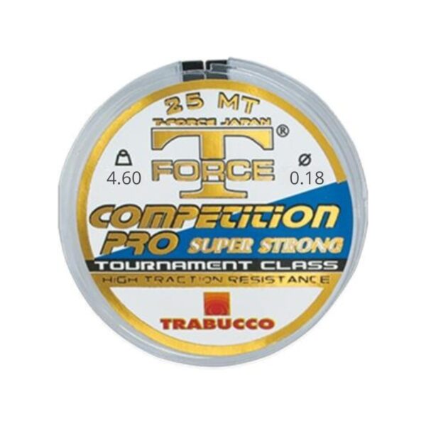 TRABUCCO Żyłka przyponowa T-Force Competition 0.18mm 25m