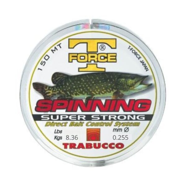 TRABUCCO Żyłka spinningowa T-Force Spin Pike 0.255mm 150m