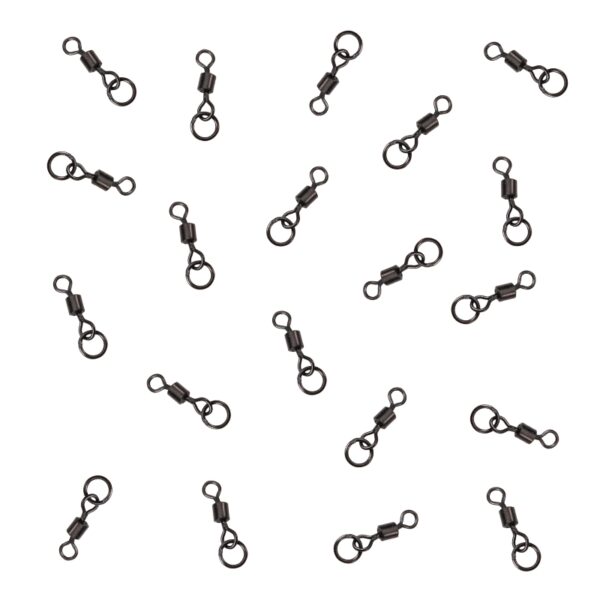 ANACONDA Krętlik karpiowy Camou Ring Swivel rozm. 4 - 20 szt.