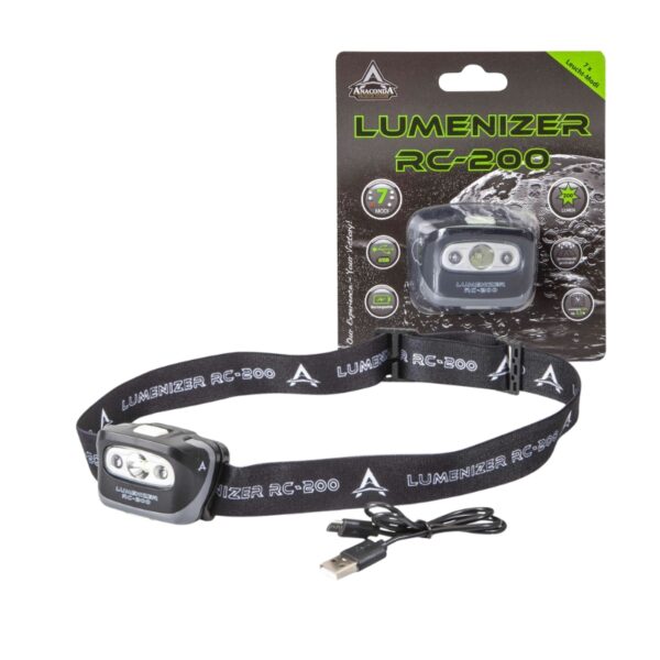 ANACONDA Latarka czołowa Lumenizer RC-200