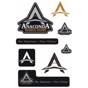 ANACONDA Zestaw naklejek
